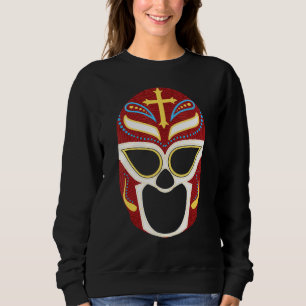 Luchador Lucha Libre Maske mexikanische Wrestling- Sweatshirt