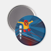 Luchador Magnet (Vorderseite/Rückseite)