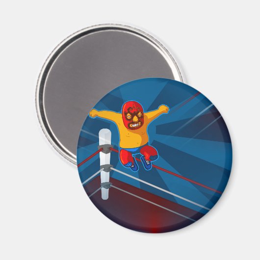 Luchador Magnet (Vorderseite/Rückseite)