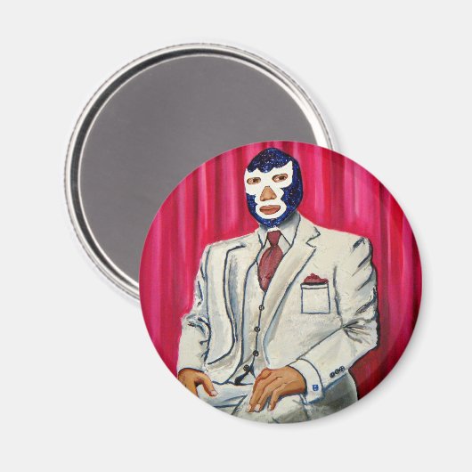 Luchador Magnet (Vorderseite/Rückseite)