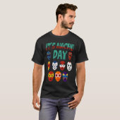 Luchador Masks It's Nacho Day  3 T-Shirt (Vorne ganz)
