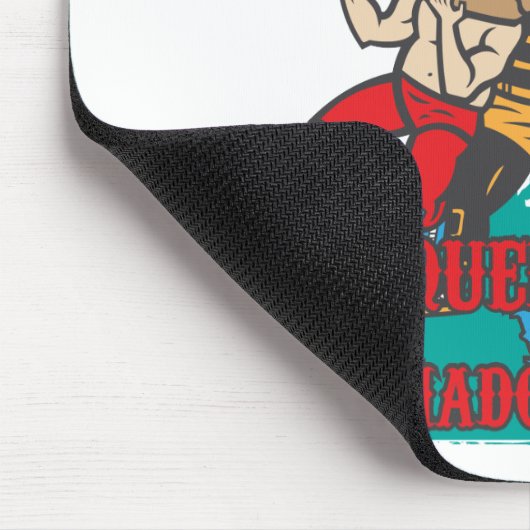 Luchador Noche Mousepad (Ecke)
