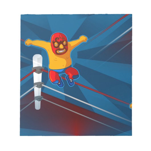 Luchador Notizblock (Vorderseite)