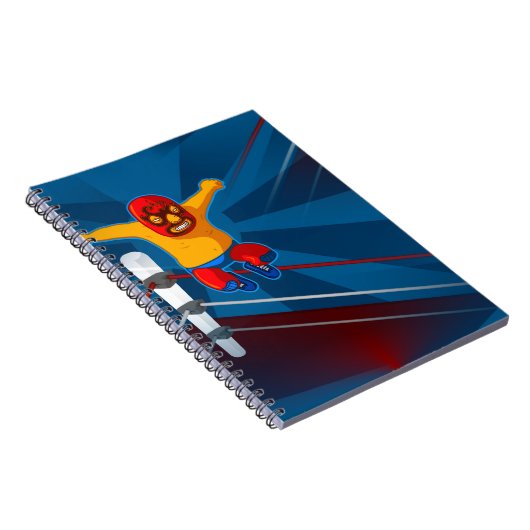 Luchador Notizblock (Rechte Seite)