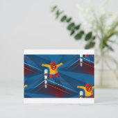 Luchador Postkarte (Stehend Vorderseite)