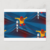 Luchador Postkarte (Vorderseite)