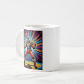 Luchador Power Stance Kaffeetasse (Vorderseite Links)