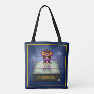 Luchadora Lucha Libre Mexikanischer Wrestling Tass Tasche
