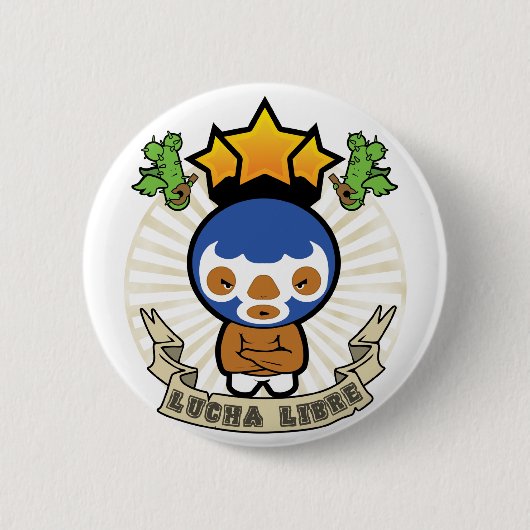 Luchadore Button (Vorderseite)