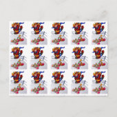 Luchadores Einladungspostkarte (Vorderseite)