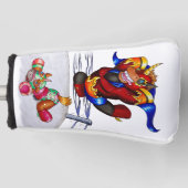 Luchadores Golf Headcover (Vorderseite)