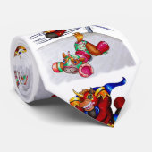 Luchadores Krawatte (Gerollt)