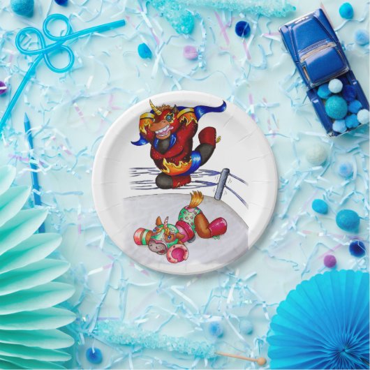 Luchadores Pappteller (Party)