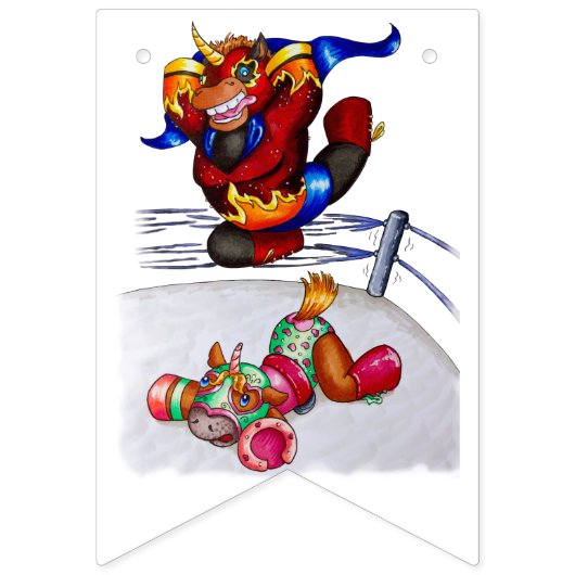 Luchadores Wimpelkette (Zweite Fahne)