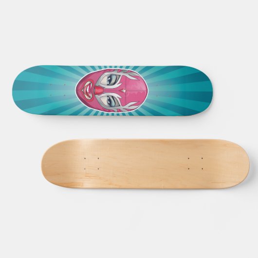Luchagirl Skateboard (Horizontal)