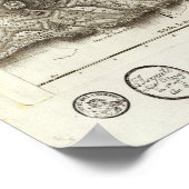 Luchon, Bareges, Bagneres Poster (Ecke)