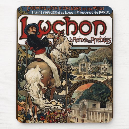 Luchon ( Lithograph) Mousepad (Vorne)