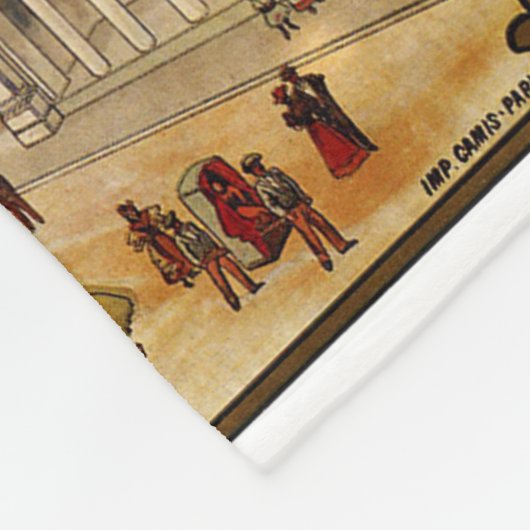 Luchon, Mucha Fleecedecke (Ecke)