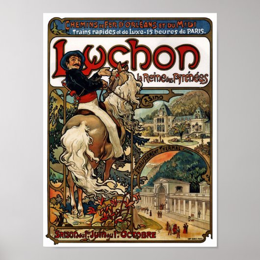 Luchon, Mucha Poster (Vorne)