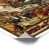 Luchon, Mucha Poster (Ecke)