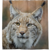 Luchs Duschvorhang (Vorderseite)