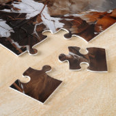 Luchs im Winter Puzzle (Seite)