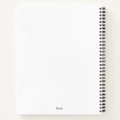 Luchs Notizbuch (Rückseite)
