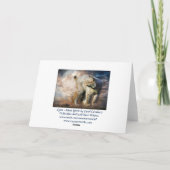 Luchs-Stiller Geist ArtCard Karte (Rückseite)