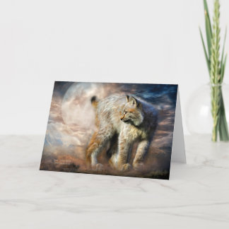 Luchs-Stiller Geist ArtCard Karte