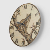 Luchs Wanduhr (Winkel)