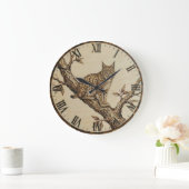 Luchs Wanduhr (Zuhause)