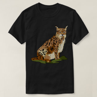 Luchs-wilde Katzen-wilde Leben-T-Shirts T-Shirt