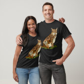 Luchs-wilde Katzen-wilde Leben-T-Shirts T-Shirt (Unisex)