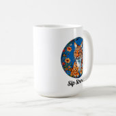 Luchs Wildes Tier Wildtier Natur Design Kaffeetasse (VorderseiteRechts)