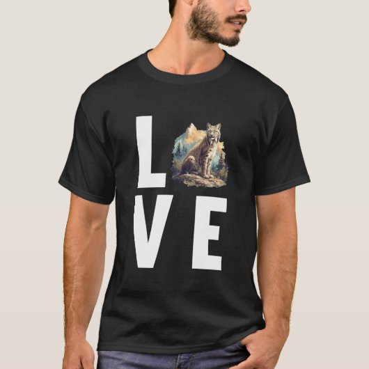 Luchse Luchs T-Shirt (Vorderseite)