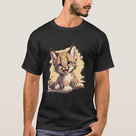 Luchse Luchs T-Shirt (Vorderseite)