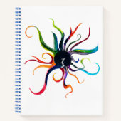 LUCI Spiralnotebook, 8,5 x 11, harte Abdeckung Notizblock (Vorderseite)