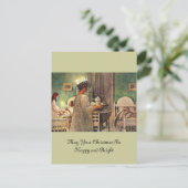 Lucia Day Feiertagspostkarte (Stehend Vorderseite)