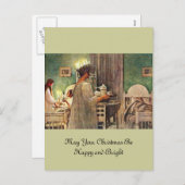 Lucia Day Feiertagspostkarte (Vorne/Hinten)