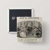 Lucia de Lammermoor' die Oper Button (Vorne & Hinten)