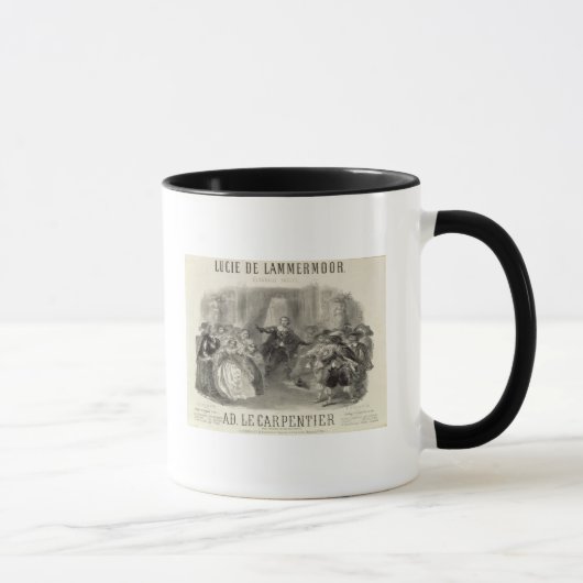 Lucia de Lammermoor' die Oper Tasse (Rechts)