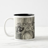 Lucia de Lammermoor' die Oper Zweifarbige Tasse (Links)