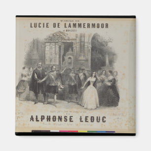 Lucia de Lammermoor' durch Gaetano Donizetti Magnet