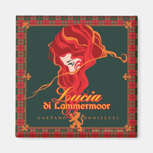 Lucia di Lammermoor! Opera Magnet (Vorne)