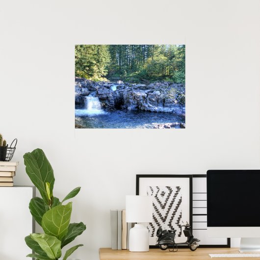 Lucia fällt Spring1 Poster (Heimbüro)