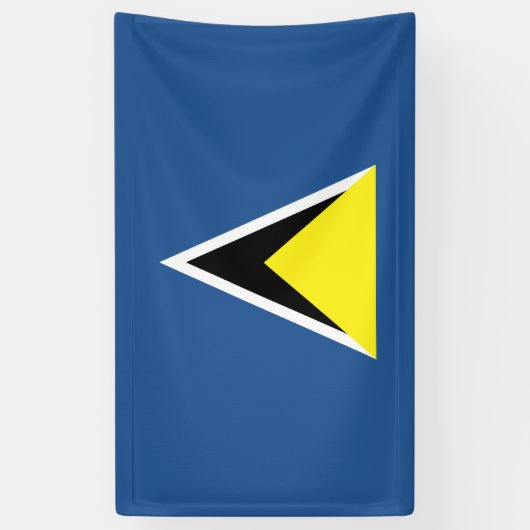 Lucia-Flagge Banner (Vertikal)