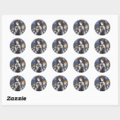"Lucia" Gotische Blume Moon Fairy Art Stickers (Blatt)