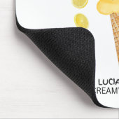 Lucia Limone Gelato Creamy Dreamies Mousepad (Ecke)
