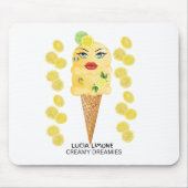 Lucia Limone Gelato Creamy Dreamies Mousepad (Vorne)