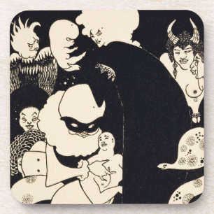 Lucians merkwürdige Geschöpfe, Illustration von Getränkeuntersetzer